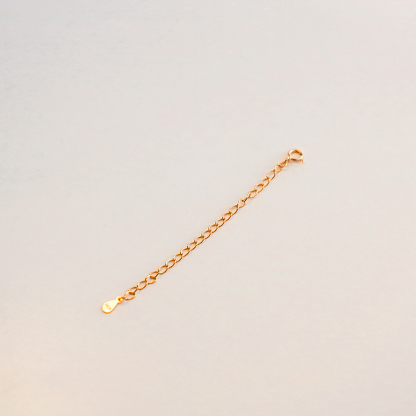 Necklace Chain Extender - Gold Vermeil 3''
