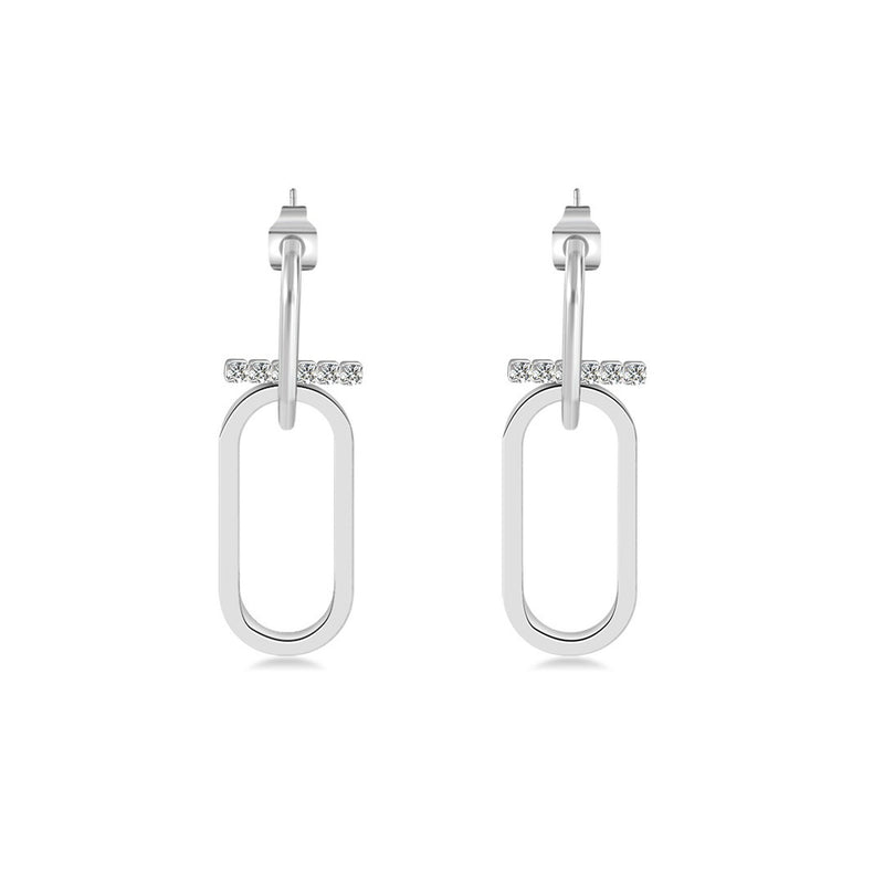 OVAL SWING the earrings