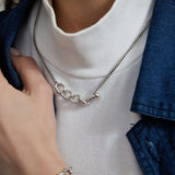 KNOT the silver necklace